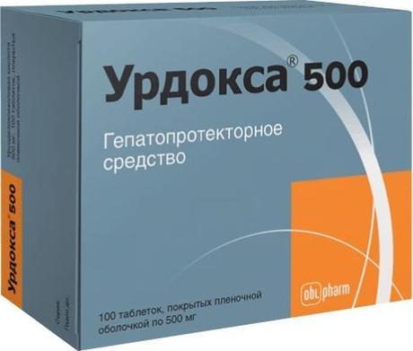 Фото Урдокса 500, таблетки покрыт. плен. об. 500 мг, 100 шт.