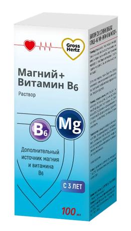 Фото Магний В6 Liksivum р-р 3+, 100мл