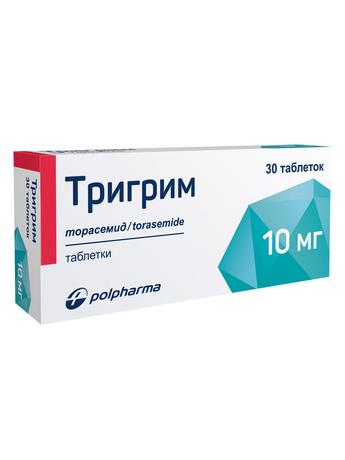 Фото Тригрим, таблетки 10 мг, 30 шт.