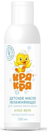 Фото Кря-Кря, масло увлажняющее детское (алоэ вера), 100 мл