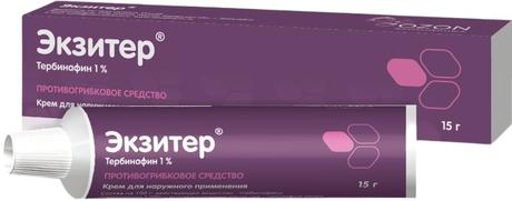 Фото Экзитер, крем 1%, 15 г