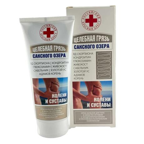 Фото Целебная грязь Сакского озера Колени и суставы, крем-бальзам для тела, 200 мл