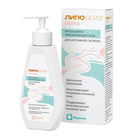 Фото Липобейз Интимо, гель для интимной гигиены увлажняющий 200 мл