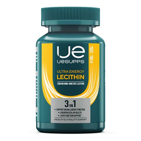 Фото UESUPPS Ультра Энерджи Лецитин, капсулы, 60 шт.