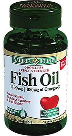 Фото Nature'S Bounty Омега-3, капсулы 980 мг, 30 шт.