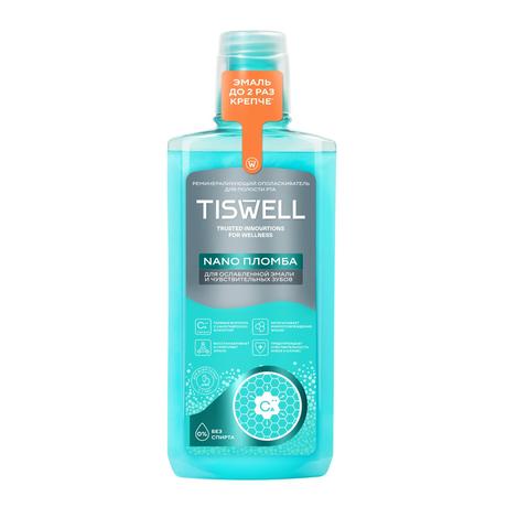 Фото TISWELL ополаскиватель для полости рта от кариеса для ослабленной и чувствительной эмали для всей семьи 500 мл, 1 шт.