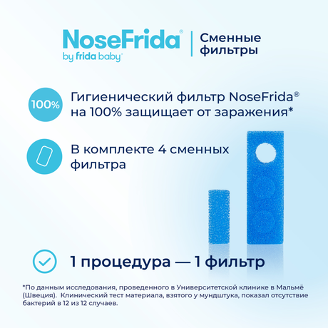 Фото Nosefrida (Носфрида), аспиратор назальный для детей