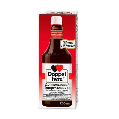 Фото Доппельгерц Энерготоник Н, эликсир, 250 мл