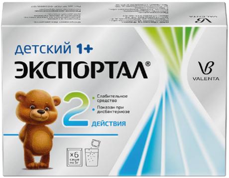 Фото Экспортал для детей, порошок, пакетики 5 г, 6 шт.