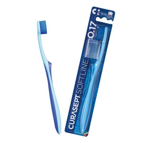 Фото Curasept зубная щетка Medium 017 (1700+ щетинок) средняя, 1 шт.