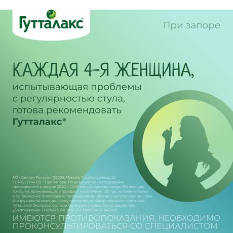 Фото Гутталакс Экспресс, суппозитории ректальные 10 мг, 6 шт.