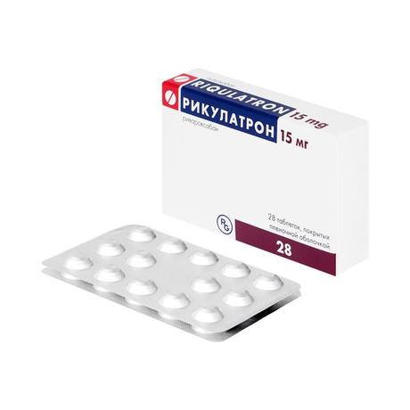 Фото Рикулатрон, таблетки покрытые пленочной 2.5 мг, 28 шт.