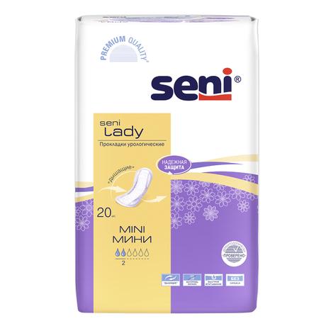 Фото Seni Lady Mini, урологические прокладки, 20 шт.