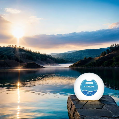 Фото Зубная нить ComForte Стандарт 65 м