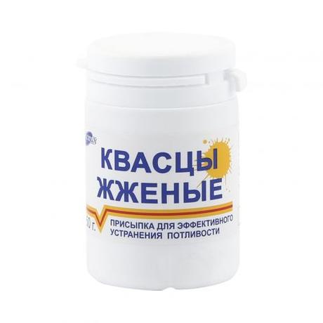 Фото Квасцы жженые, присыпка для устранения потливости, флакон 50 г