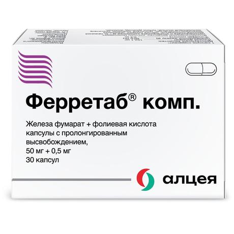 Фото Ферретаб Комп., капсулы, 30 шт.