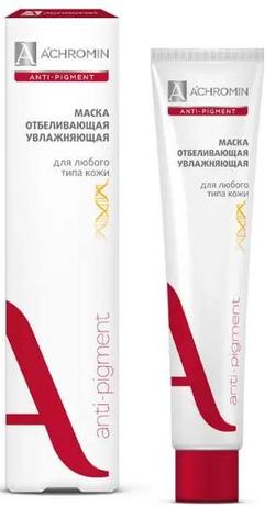 Фото Ахромин, отбеливающая и увлажняющая маска, 75 мл
