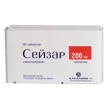 Фото Сейзар, таблетки 200 мг, 30 шт.