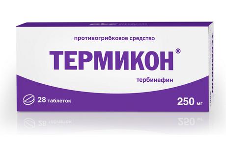 Фото Термикон, таблетки 250 мг, 28 шт.