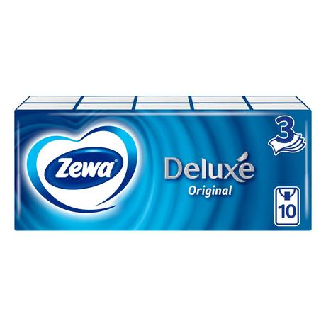 Фото Зева Делюкс, платочки носовые бумажные, 100 шт.