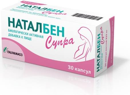 Фото Наталбен Супра, капсулы, 30 шт.