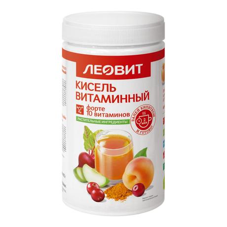 Фото Леовит Кисель Витаминный Форте, банка 400 г