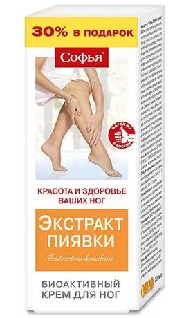 Фото Софья (экстракт пиявки), крем для ног, 200 мл