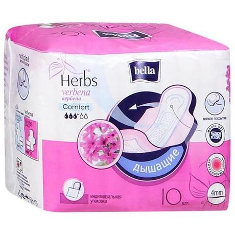 Фото Bella Herbs прокладки Verbena прокладки женские гигиенические №10