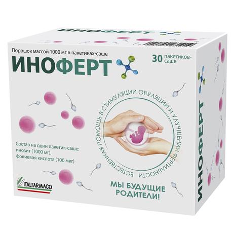 Фото Иноферт, порошок 1000 мг, 30 саше