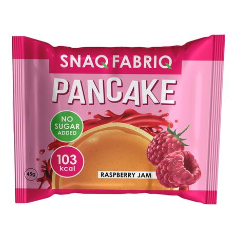 Фото Snaq Fabriq панкейк (малиновый джем) 45 г, 10 шт.