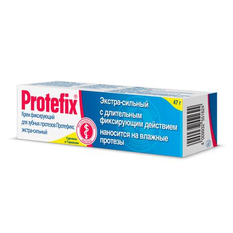 Фото Протефикс Экстра Сильный, крем для фиксации зубных протезов, 40 мл