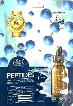 Фото Eco Branch, маска ампульная тканевая с пептидами, 25 мл