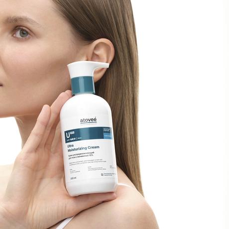 Фото Atovee Ultra, крем увлажняющий (мочевина 10%), 300 мл