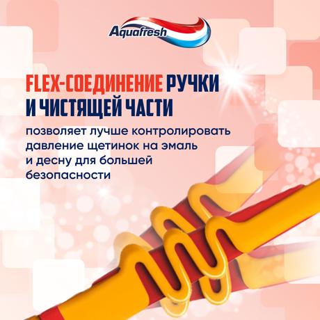 Фото Зубная щетка детская Aquafresh Мои молочные зубки от 3 до 5 лет для бережной чистки зубов, мягкая, в ассортименте