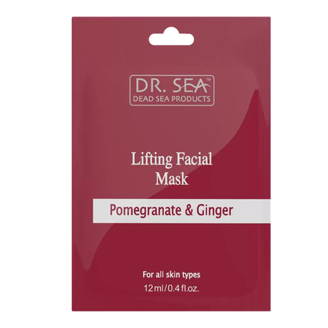 Фото Dr. Sea, маска-лифтинг для лица (Гранат/имбирь) 12 мл