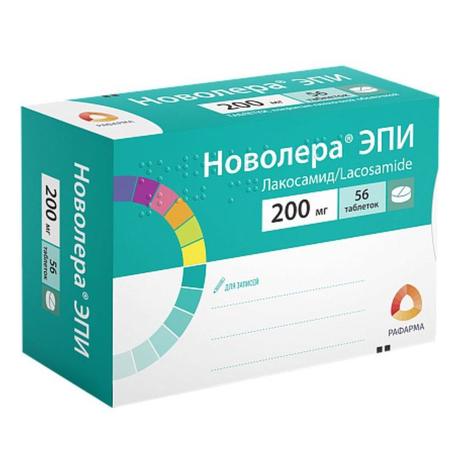 Фото Новолера ЭПИ, таблетки покрыт. плен. об. 200 мг, 56 шт.