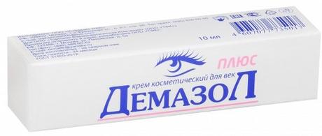 Фото Демазол Плюс, крем для век косметический 10 мл
