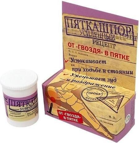 Фото Пяткашпор, крем усиленный для стоп, 15 мл