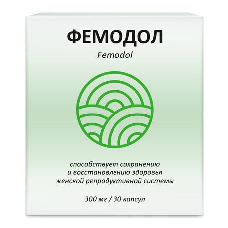 Фото Фемодол капсулы 300 мг, 30 шт.