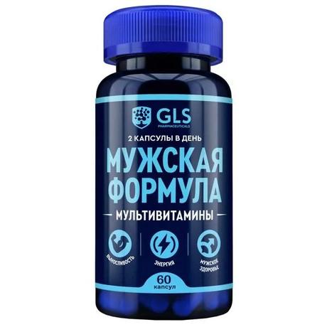 Фото GLS Мультивитамины Мужская Формула капсулы 440 мг №60
