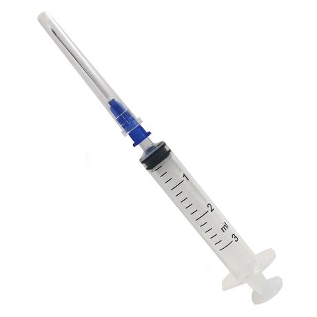 Фото Шприц одноразовый стерильный 3-х компонентный Луер 3 мл с иглой 23G (0,6х 30мм), 10 шт.