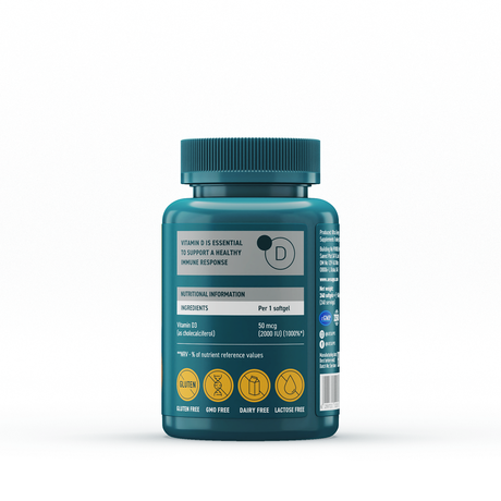 Фото UESUPPS Ультра Энерджи Витамин D3 2000 МЕ, капсулы, 240 шт.