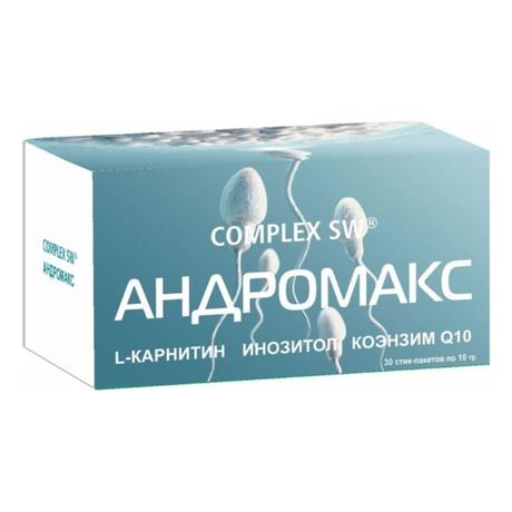 Фото Андромакс Complex SW, порошок саше-пакет 10 г, 30 шт.