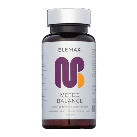 Фото ELEMAX Метео баланс, таблетки 500 мг, 60 шт