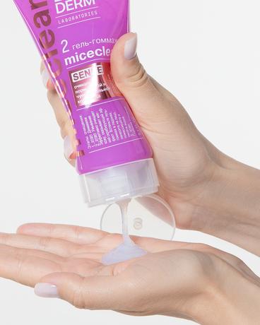 Фото Либридерм Мицеклин Сенс, гель-гоммаж для нормальной и чувствительной кожи, 150 мл