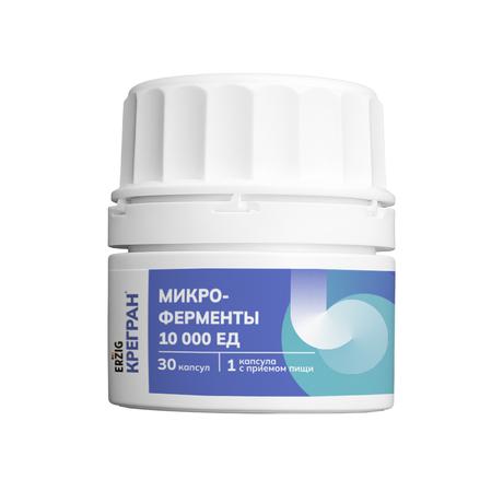 Фото Микроферменты (Крегран), капсулы 10000 ЕД, 30 шт.