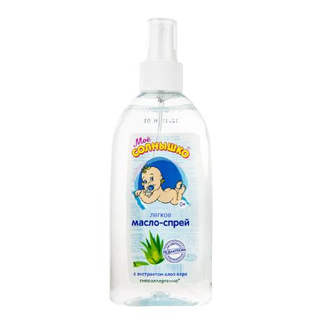 Фото Мое солнышко, масло-спрей детское с алоэ, 200 мл