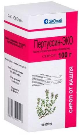 Фото Пертуссин-ЭКО, сироп, 100 мл