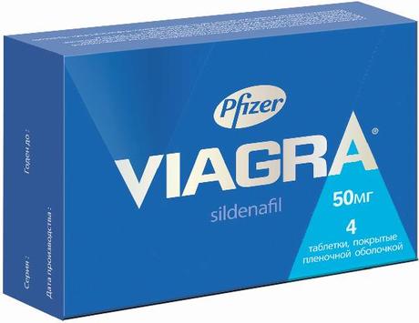 Фото Виагра, таблетки покрыт. плен. об. 50 мг, 4 шт.