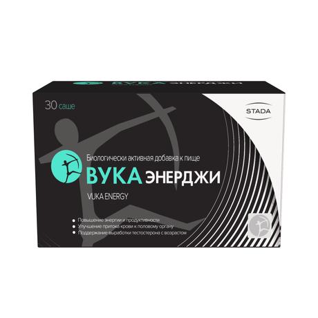 Фото Вука Энерджи, порошок саше 7 г, 30 шт.